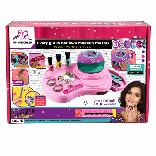 طقم تزيين الأظافر للأطفال | Mei Yue Cheer Nail Beauty Set