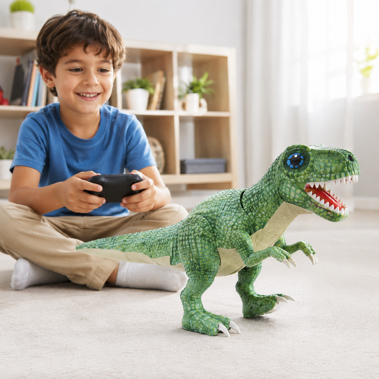 ديناصور روبوت بالتحكم عن بُعد | RC Raptor Dinosaur 2.4GHz