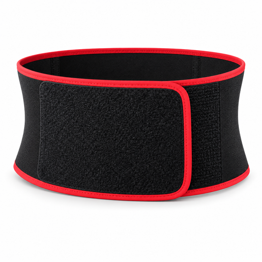 حزام دعم الخصر YC Support 020XLD – أسود × أحمر | YC 020XLD Waist Support