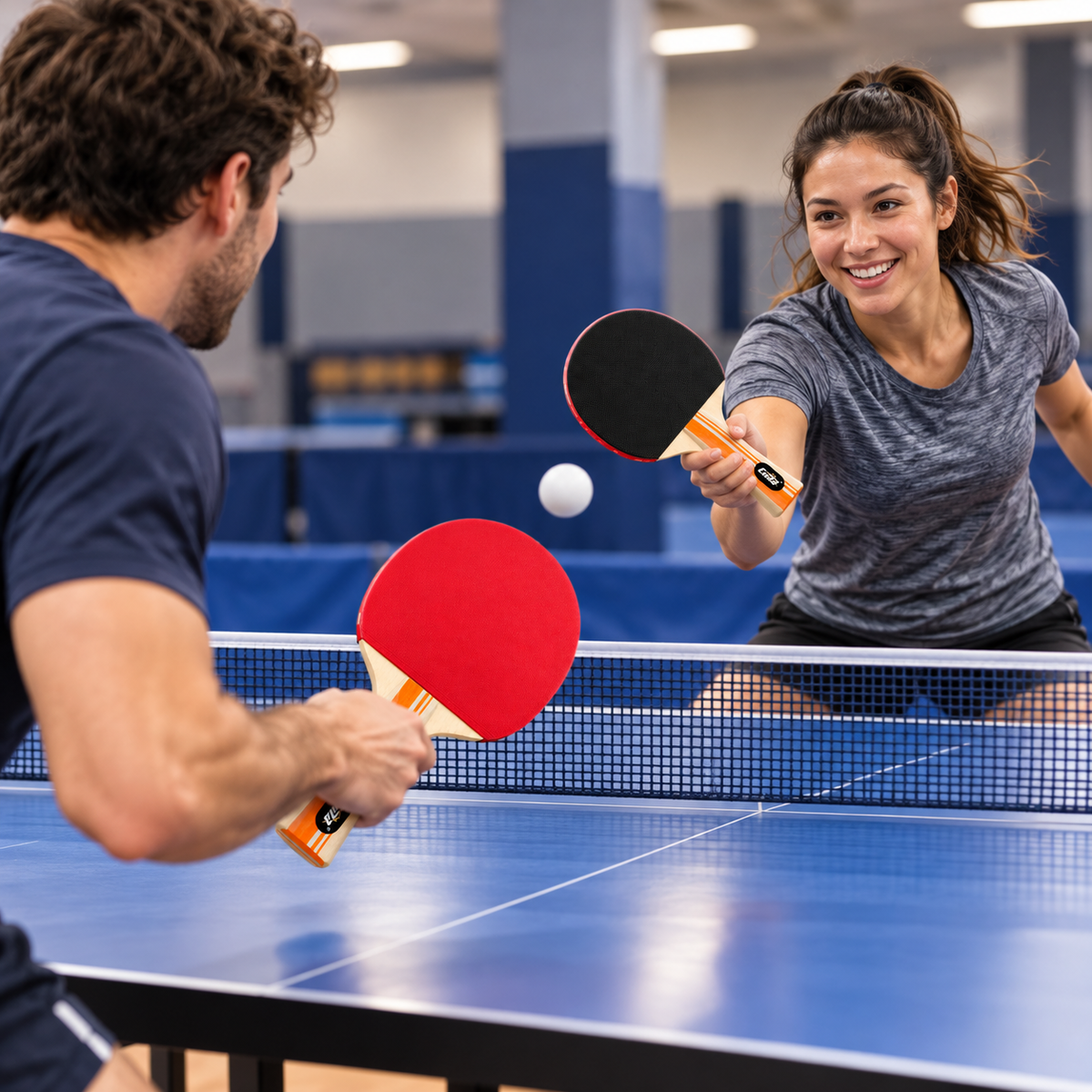 طقم تنس طاولة CIMA – مضربين + 3 كرات مع حقيبة | CIMA Table Tennis Set