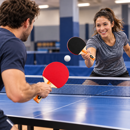 طقم تنس طاولة CIMA – مضربين + 3 كرات مع حقيبة | CIMA Table Tennis Set
