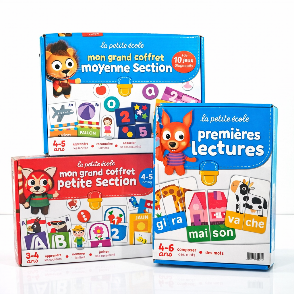 مجموعة ألعاب تعليمية للأطفال – La Petite École