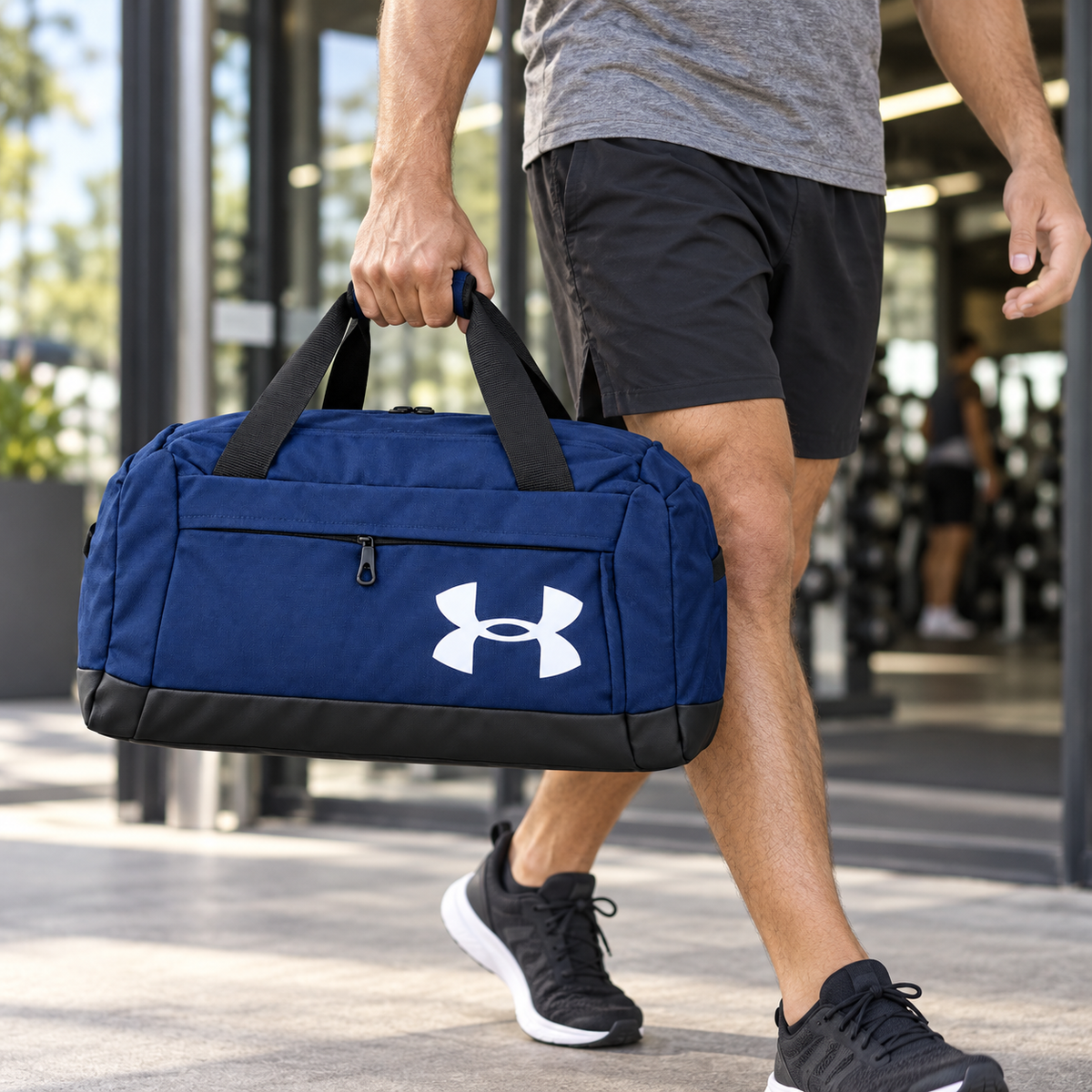 حقيبة رياضية Under Armour – كحلي × أسود | Under Armour Duffel Bag