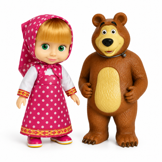 دمية ماشا والدب الموسيقية +3 سنوات | Masha and The Bear Musical Doll