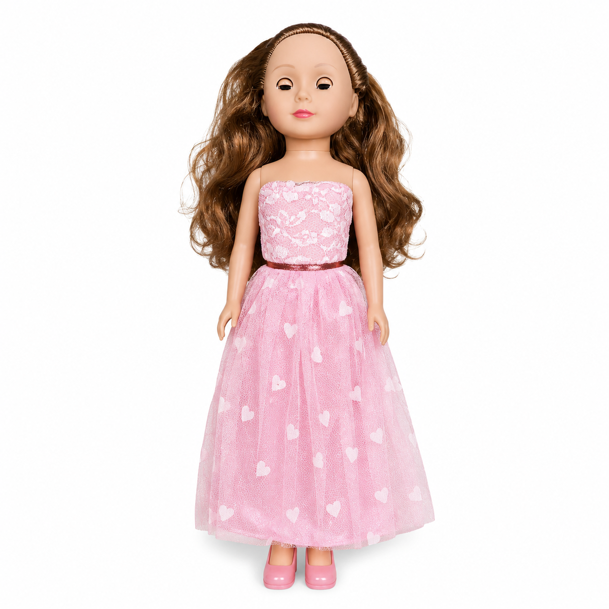 دمية فاشن للبنات بفستان أنيق | Fashion Girl Doll