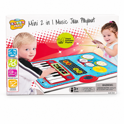 بساط موسيقي 2 في 1 للأطفال | 2 in 1 Music Jam Play Mat