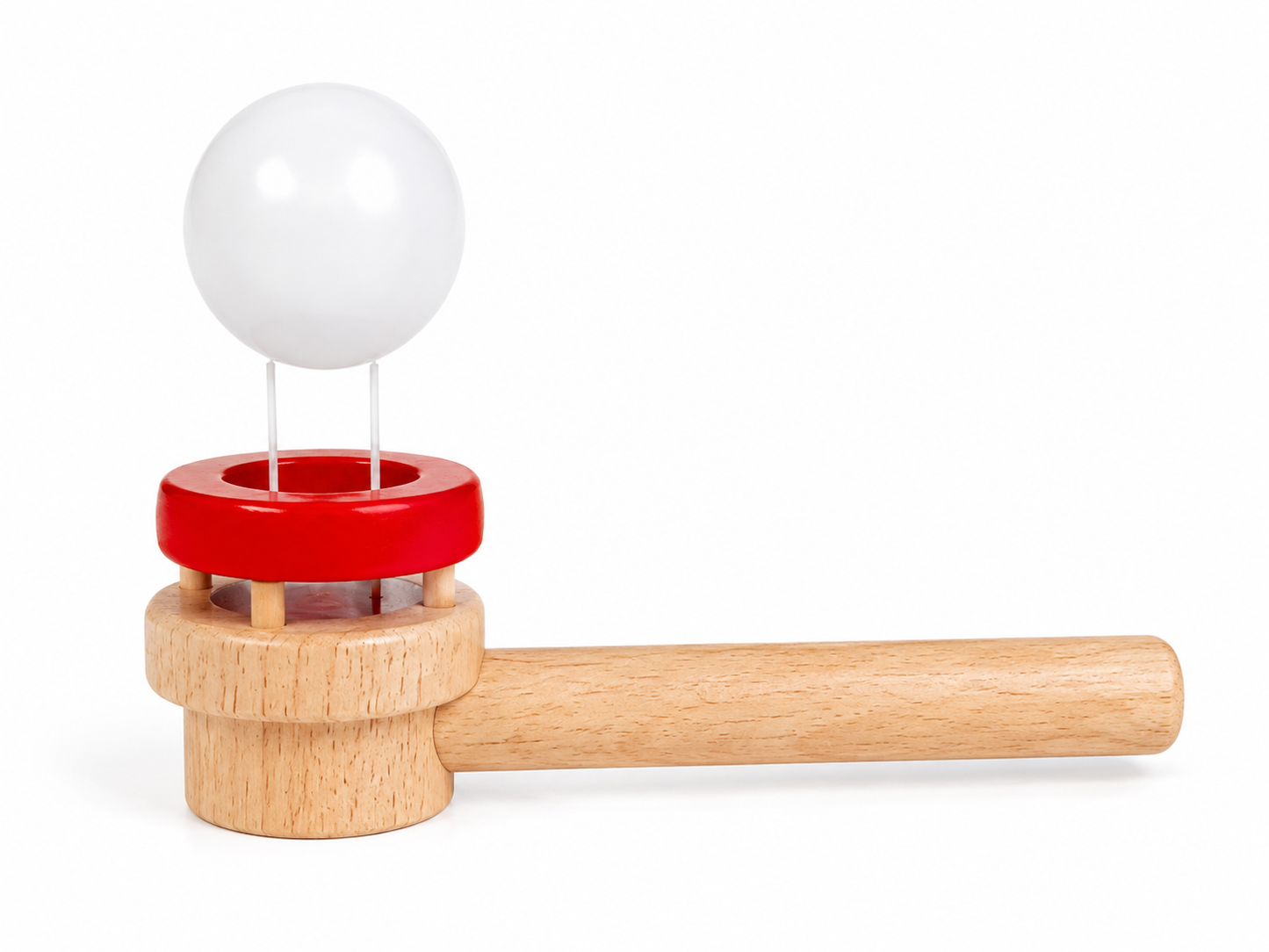لعبة خشبية لنفخ الكرة Goodcow | Goodcow Wooden Blowing Balloons Toy