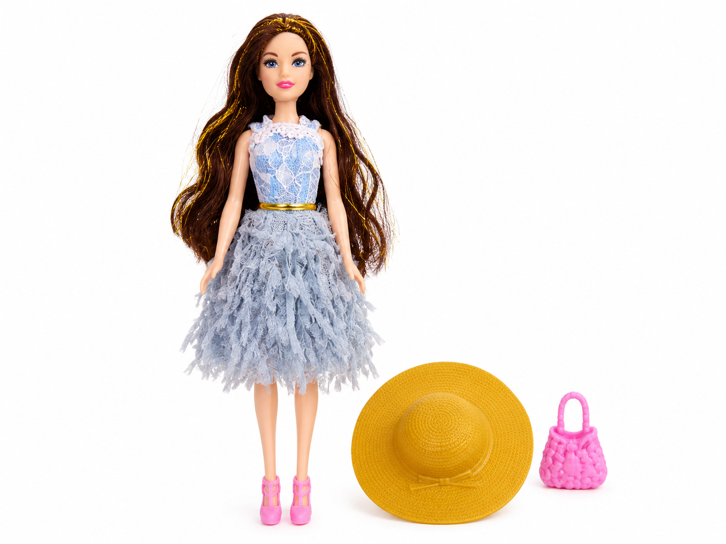 دمية أزياء بيوتي مع إكسسوارات | Beauty Fashion Girl Doll with Accessories