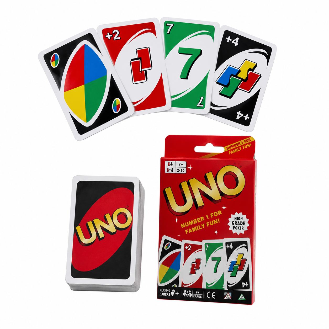 🃏 لعبة بطاقات الأرقام والألوان العائلية | Number &amp; Color Family Card Game