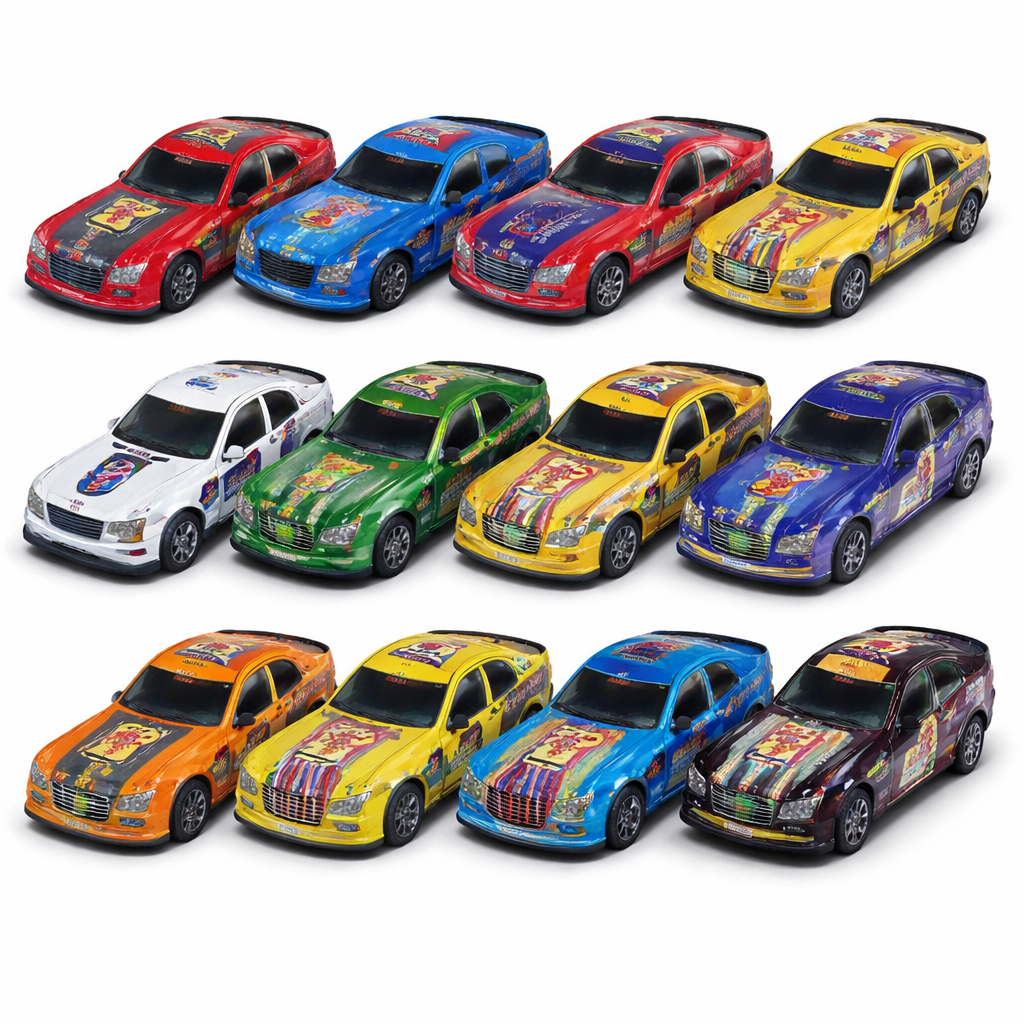 علبة تنظيم مع سيارات لعبة للأطفال – Storage Box with Toy Cars Set خيار عملي وممتع يجمع بين التسلية والترتيب في منتج واحد
