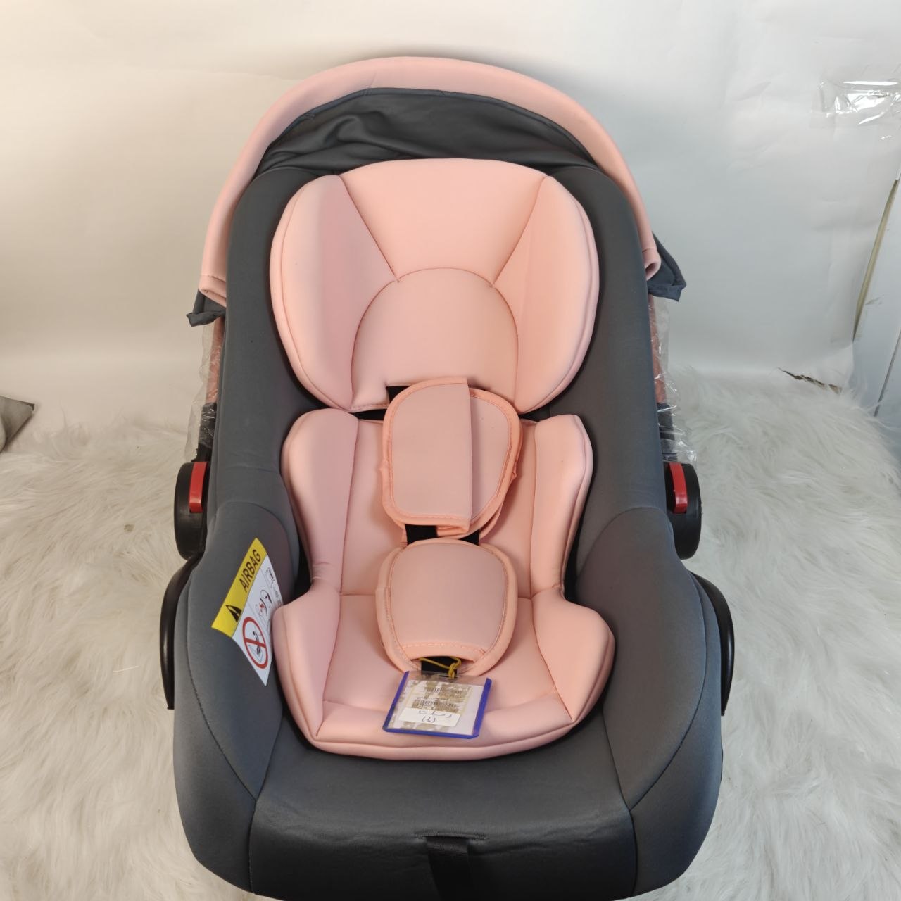 مقعد سيارة للبيبي باللون الوردي – Siège auto bébé pink