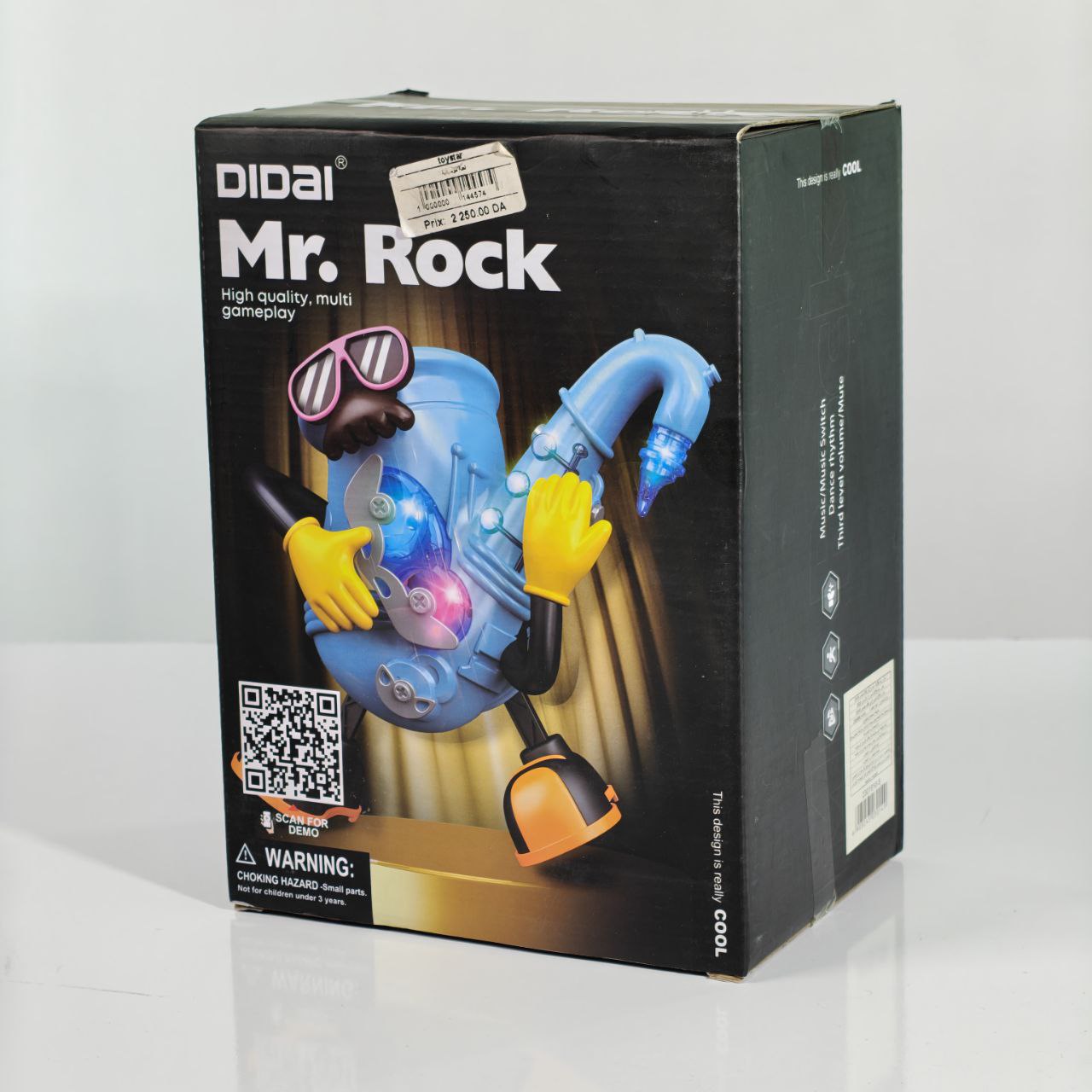 مستر روك Mr. Rock ساكسفون راقص موسيقي للأطفال