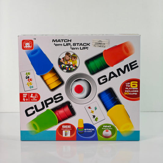 لعبة ترتيب الأكواب – Cups Game