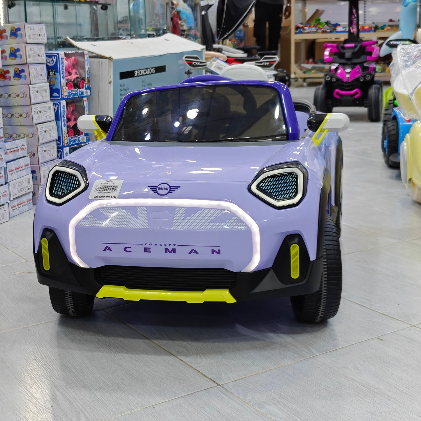 سيارة MINI Aceman كهربائية للأطفال | MINI Aceman Kids Electric Ride-On Car