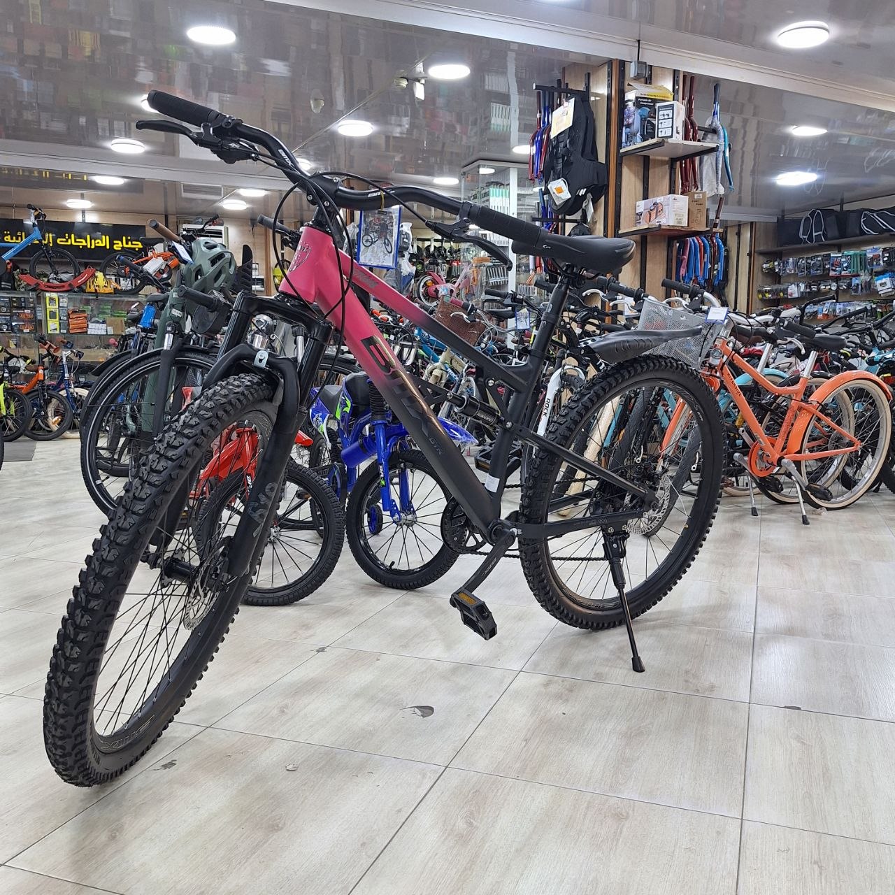 دراجة هوائية BIX للشباب والكبار مقاس 26 بتصميم جبلي وفرامل قرصية | BIX 26” Mountain Bike with Disc Brakes