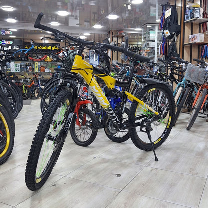 دراجة هوائية PHILLIPS SPIRIT للشباب والكبار مقاس 26 بتعليق أمامي وخلفي | PHILLIPS SPIRIT 26” Sport Mountain Bike