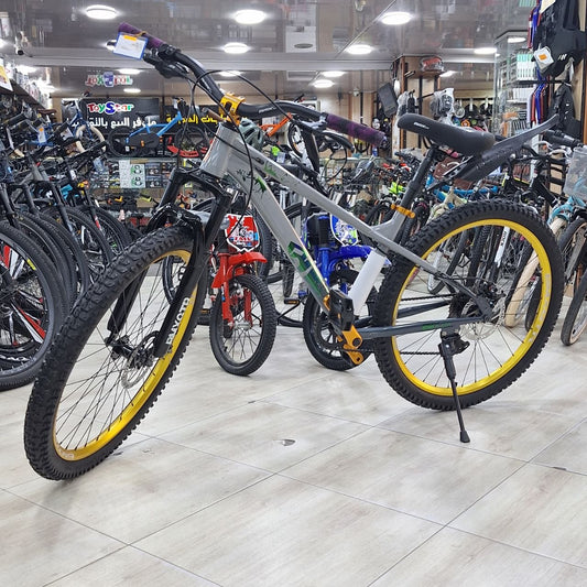 دراجة هوائية GTR-359 للشباب والكبار مقاس 26 بتصميم جبلي وفرامل قرصية | GTR-359 26” Mountain Bike with Disc Brakes
