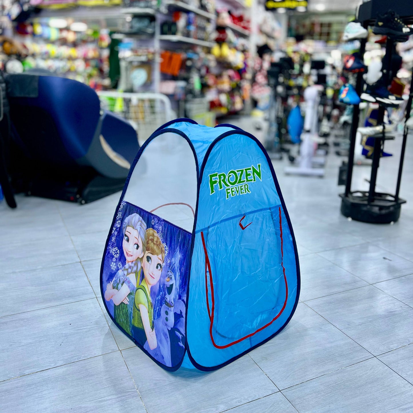 Tente De Jeu Pour Enfants Maison Princesse bleu