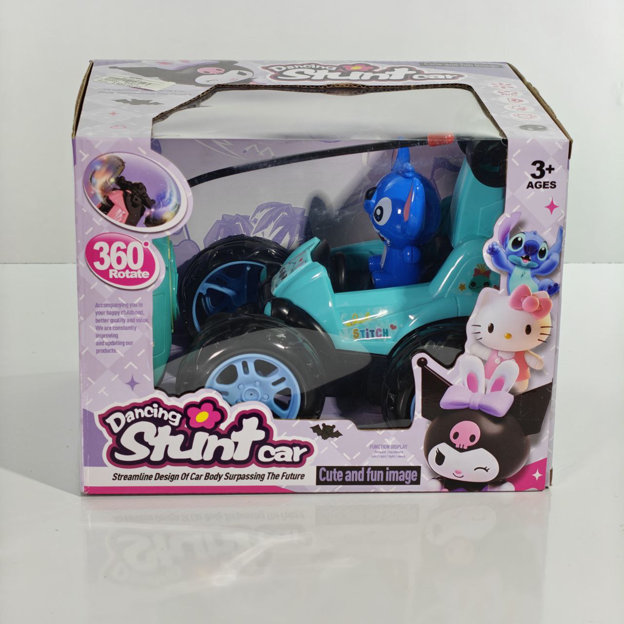 سيارة حيلة راقصة بالتحكم عن بعد Stitch RC Dancing Stunt Car