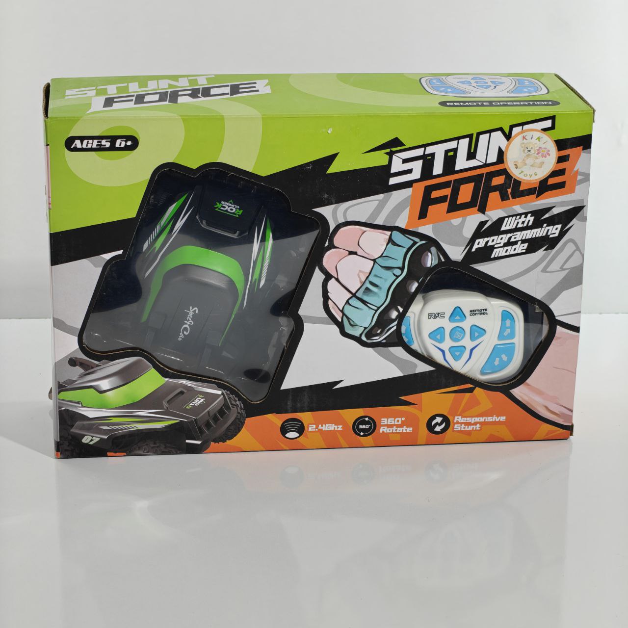 سيارة تحكم عن بعد بهلوانية Stunt Force RC Car