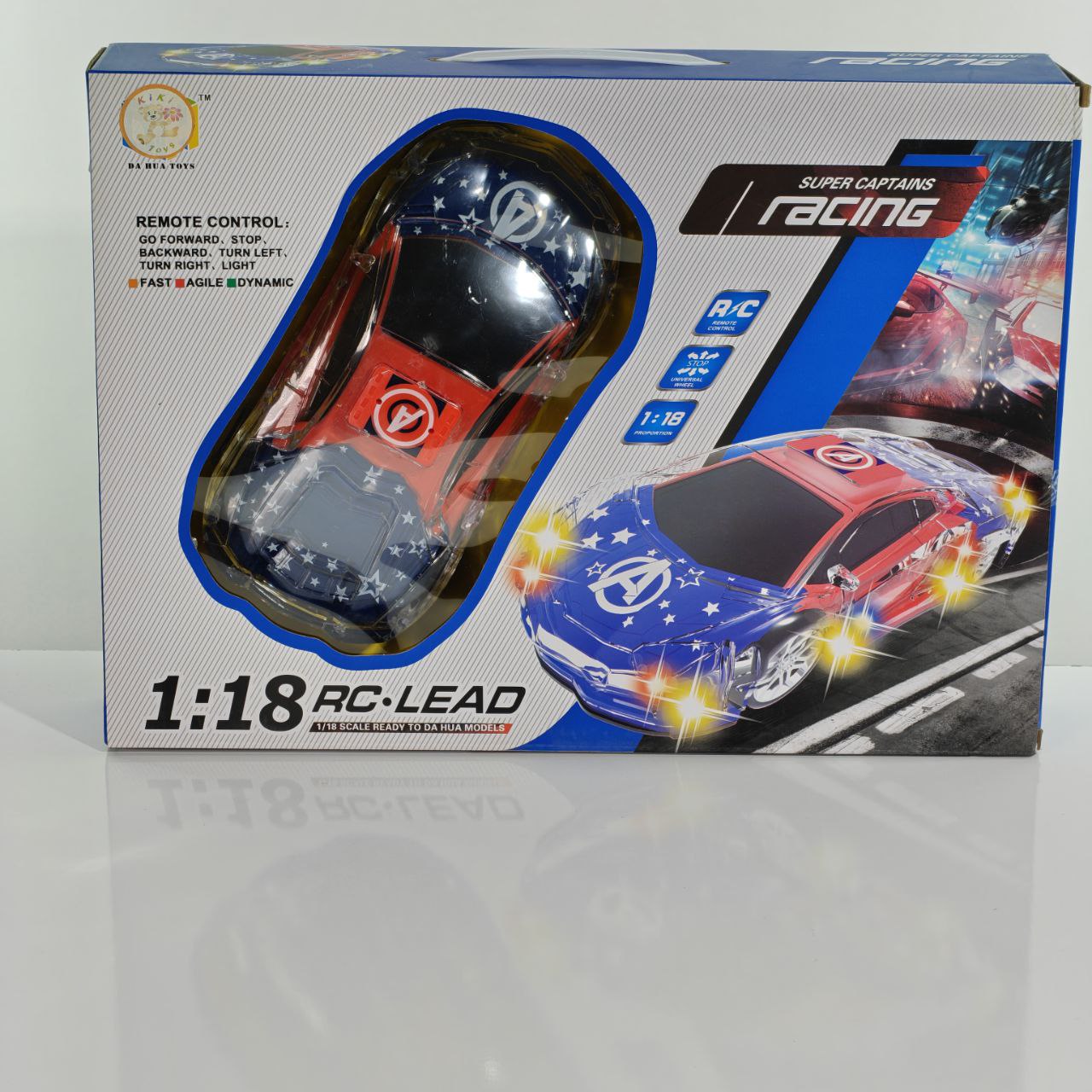 سيارة سباق تحكم عن بعد Super Captains RC Racing Car