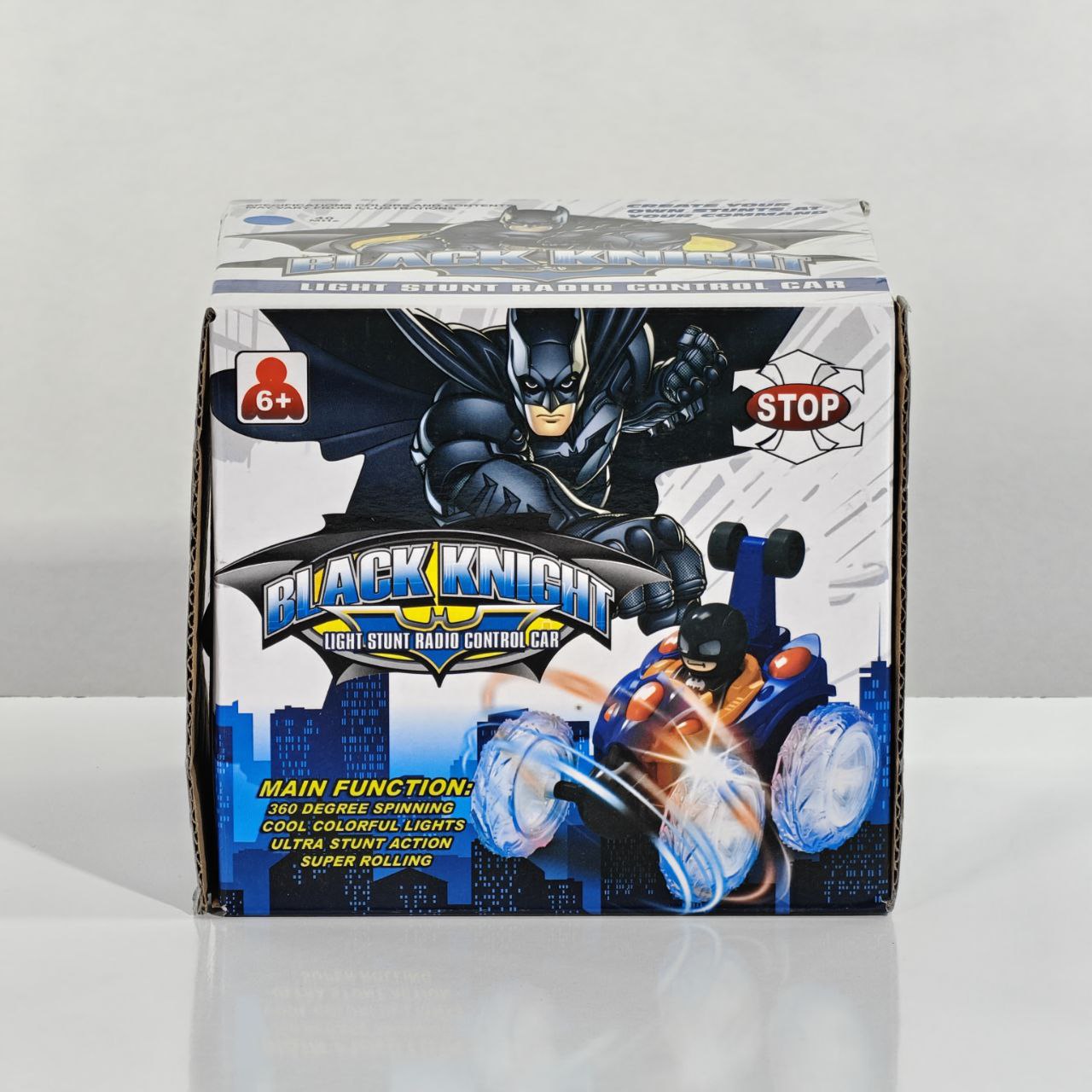 سيارة بلاك نايت بهلوانية تحكم عن بعد Black Knight RC Stunt Car