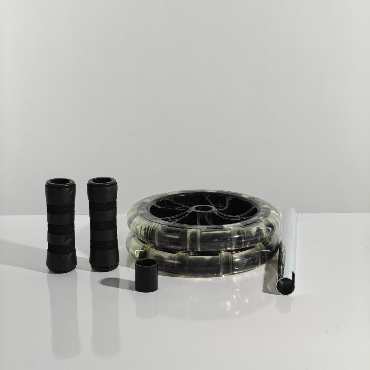 عجلة تمرين مزدوجة للبطن Dual Wheel Ab Roller