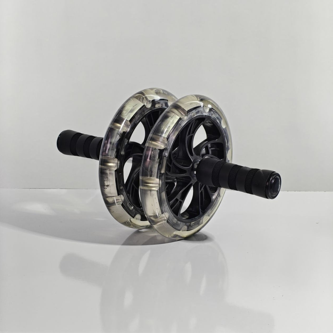 عجلة تمرين مزدوجة للبطن Dual Wheel Ab Roller