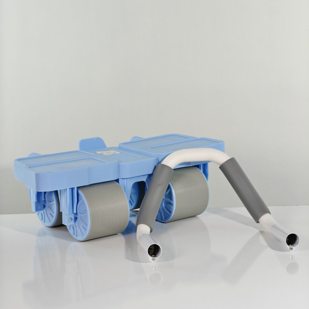 عجلة تمارين البطن رباعية العجلات 4-Wheel Ab Roller with Elbow Support