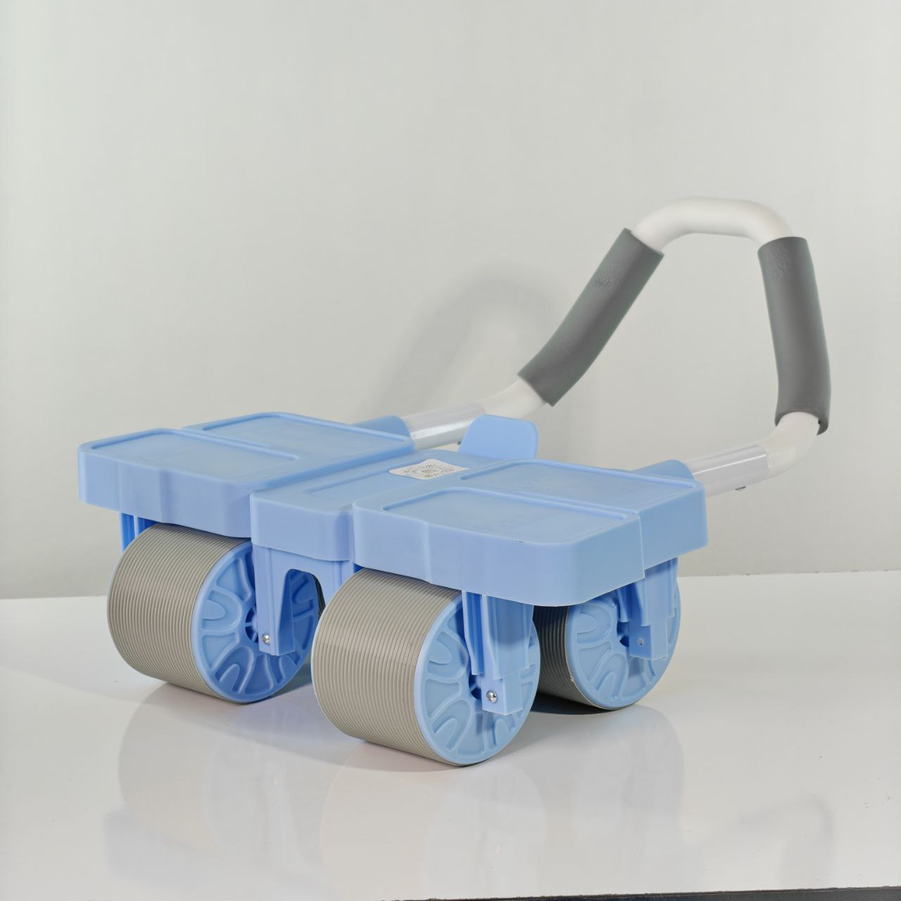 عجلة تمارين البطن رباعية العجلات 4-Wheel Ab Roller with Elbow Support
