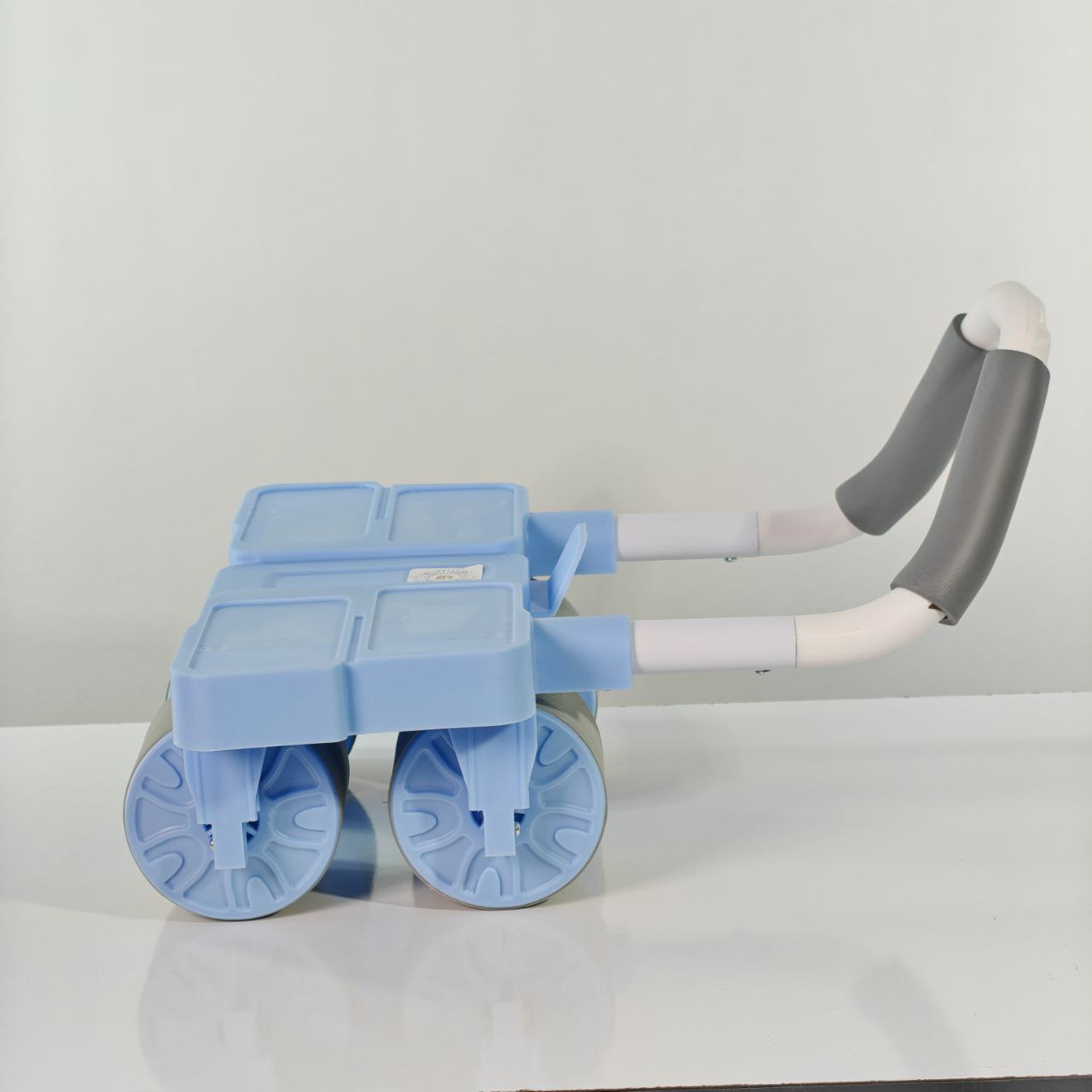 عجلة تمارين البطن رباعية العجلات 4-Wheel Ab Roller with Elbow Support