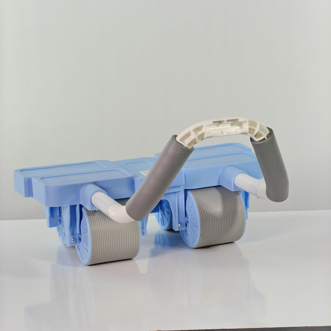 عجلة تمارين البطن رباعية العجلات 4-Wheel Ab Roller with Elbow Support