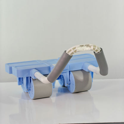 عجلة تمارين البطن رباعية العجلات 4-Wheel Ab Roller with Elbow Support