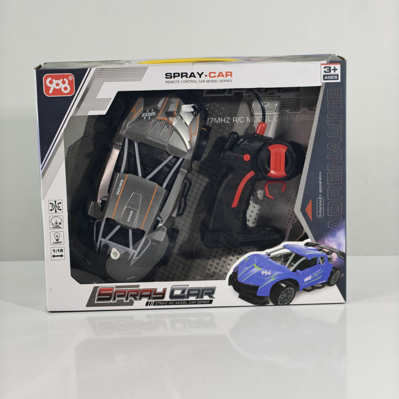 سيارة رش سبراي 1:18  SPRAY-CAR RC LED