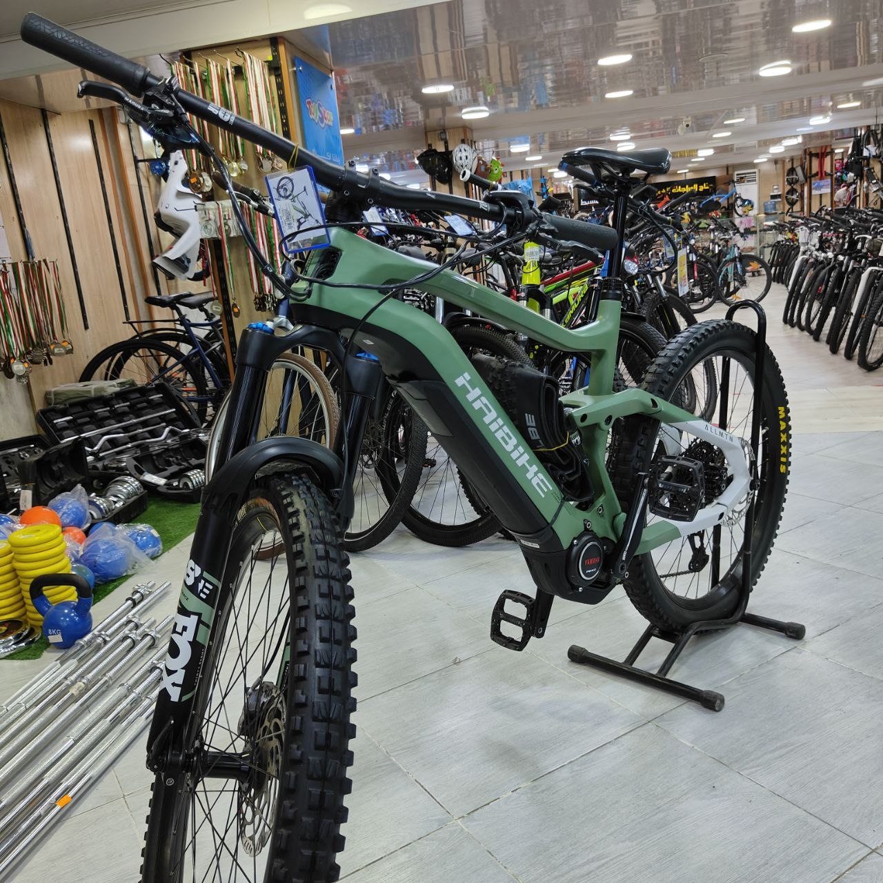دراجة كهربائية جبلية Haibike ALLMTN بمحرك Yamaha | Haibike ALLMTN Electric Mountain Bike with Yamaha Motor