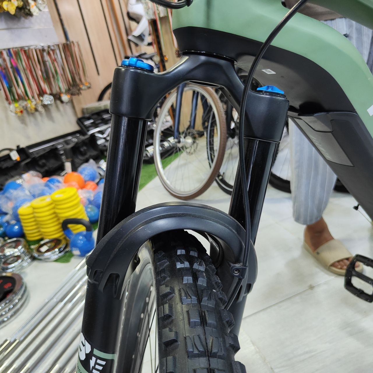 دراجة كهربائية جبلية Haibike ALLMTN بمحرك Yamaha | Haibike ALLMTN Electric Mountain Bike with Yamaha Motor
