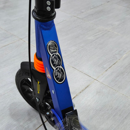 تروتينات City Riding قابل للطي بعجلات كبيرة – أزرق | City Scooter