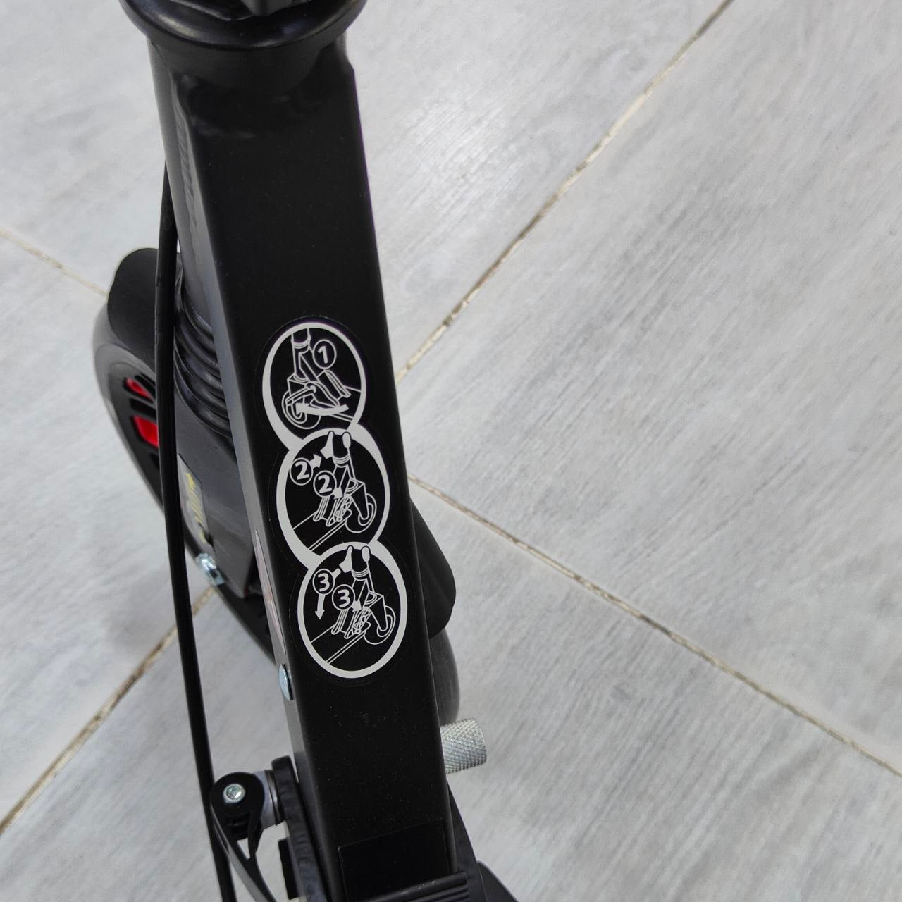 تروتينات City Riding قابل للطي بعجلات كبيرة – أسود | City Scooter