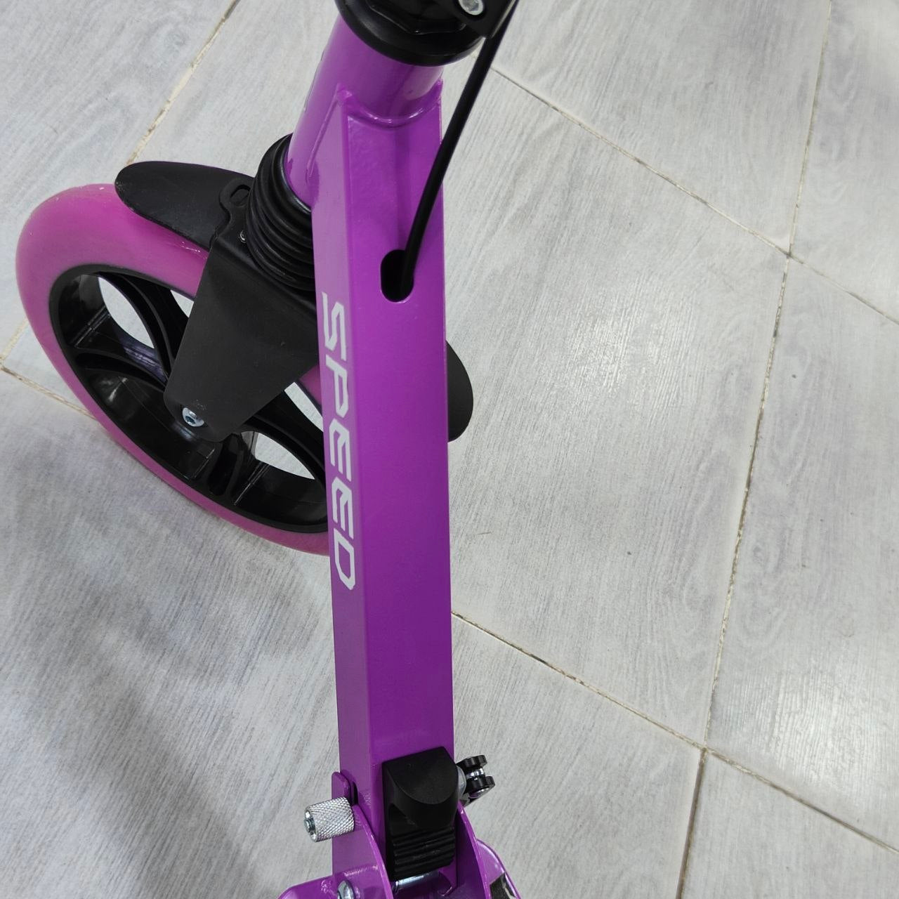 تروتينات MUSHINE SPEED قابل للطي بعجلات كبيرة – بنفسجي | Speed Scooter