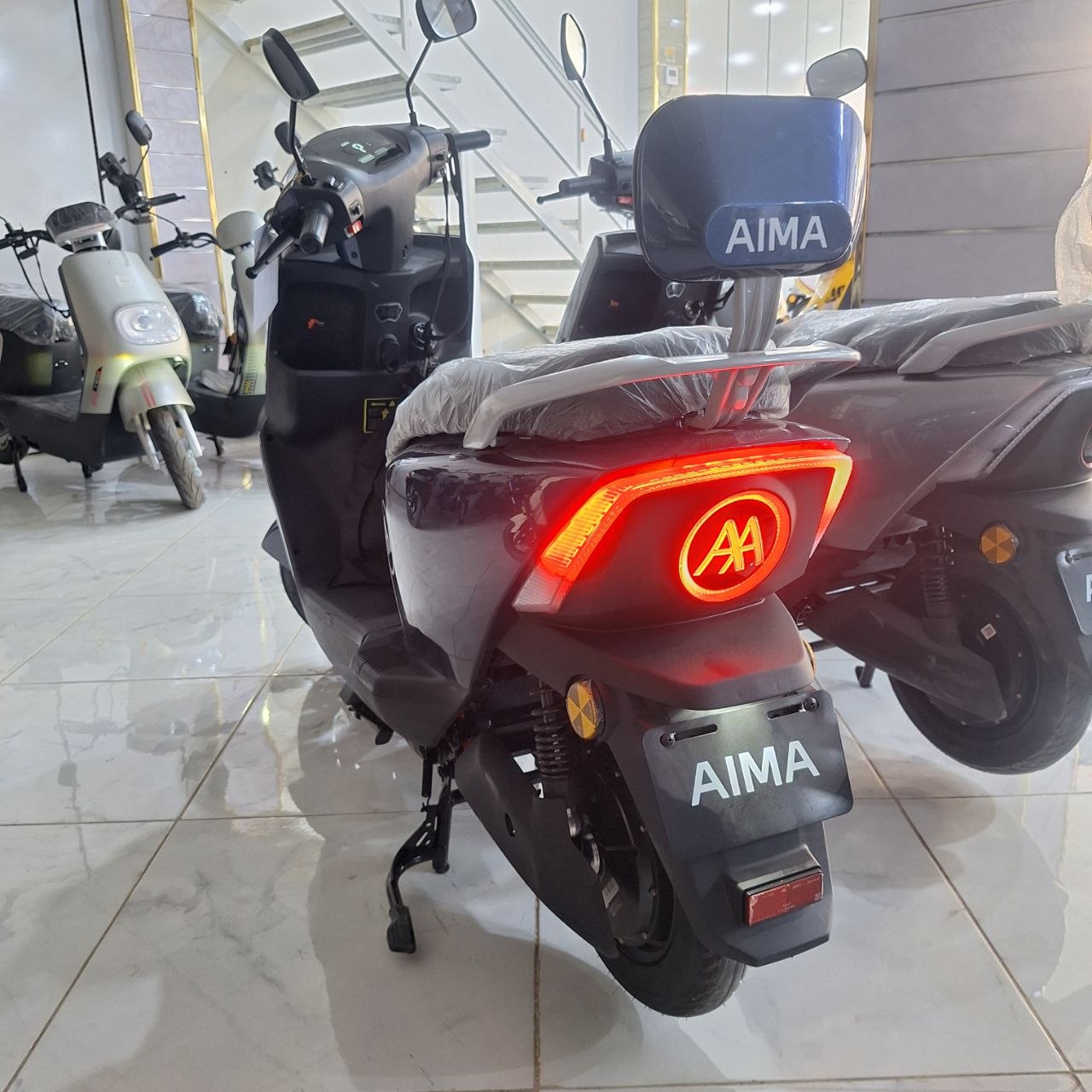 موطو كهربائية AIMA F507 بمحرك 1500 واط وبطارية ليثيوم 60V | Electric Moto