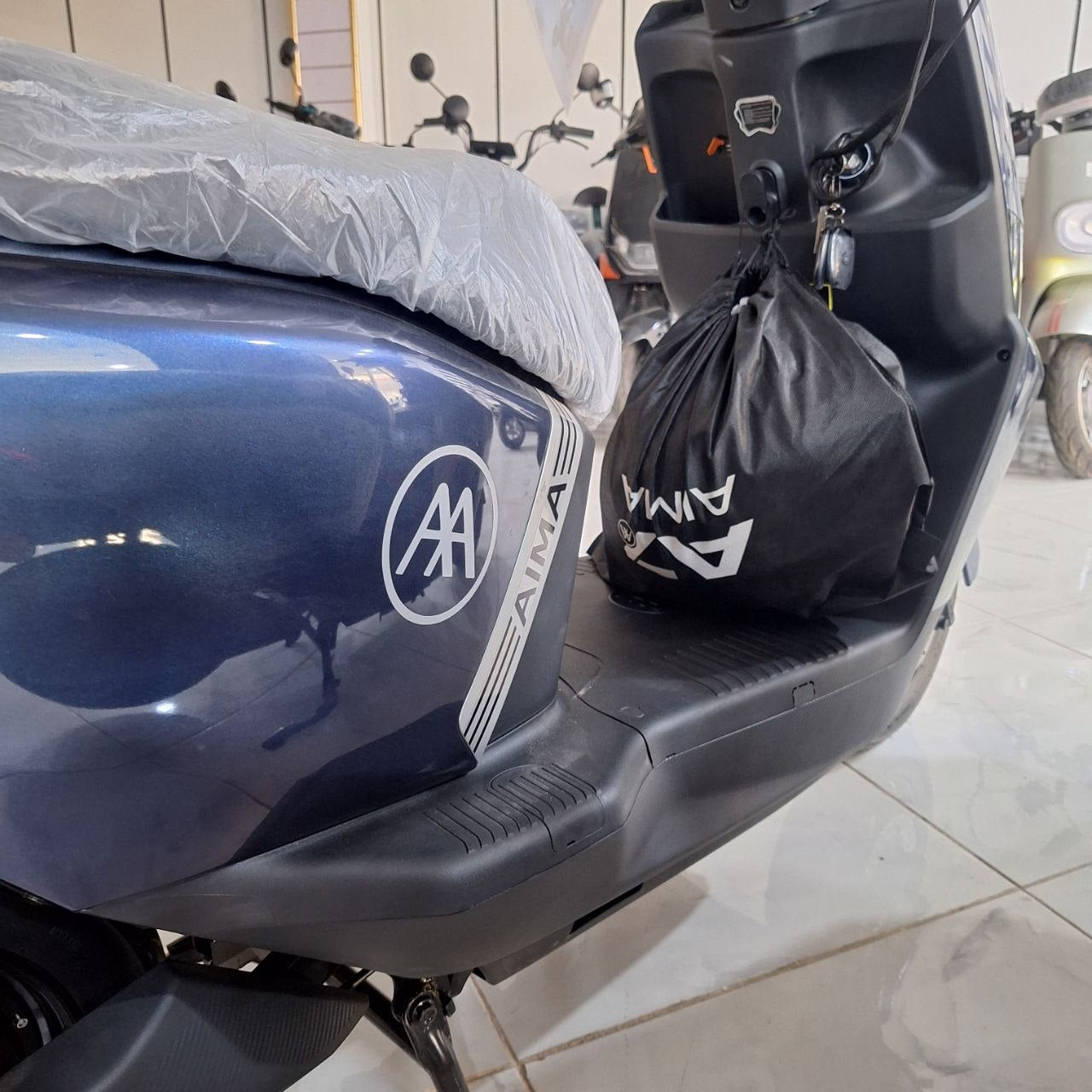 موطو كهربائية AIMA F507 بمحرك 1500 واط وبطارية ليثيوم 60V | Electric Moto