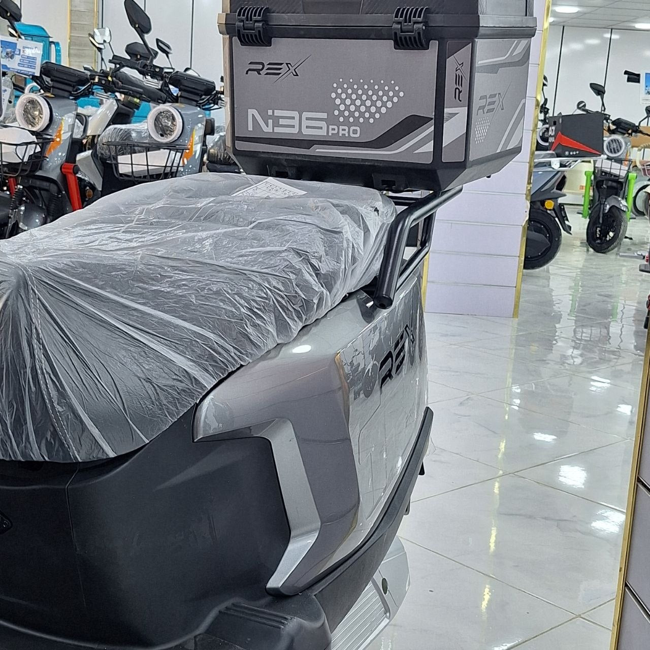 موطو كهربائية REX N36 PRO بمحرك 1500 واط وبطارية 72V | Electric Moto
