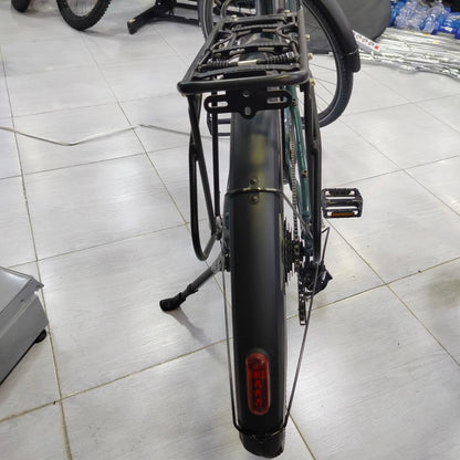 دراجة كهربائية Riverside بإطار عالٍ ومحرك مركزي – أخضر داكن | Riverside Mid-Drive E-Bike (High Frame)