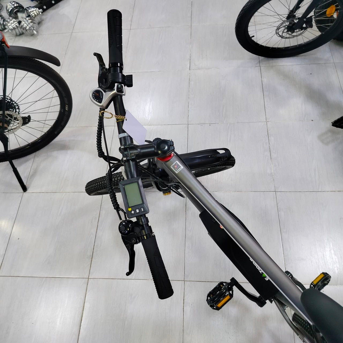 دراجة هوائية كهربائية RUNER II – رمادي | RUNER II Electric Bike