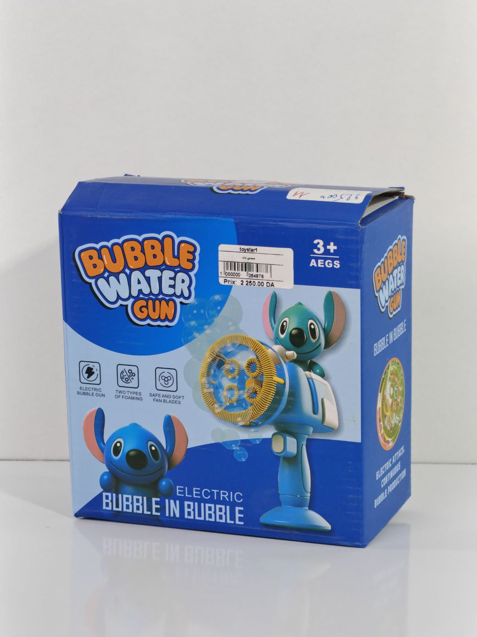 مسدس فقاعات ستِتش – Bubble Water Gun Electric