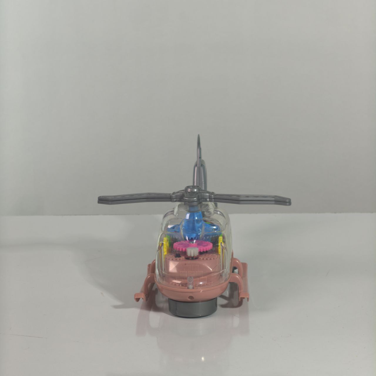 مروحية تروس شفافة كهربائية  Electric Transparent Gear Helicopter