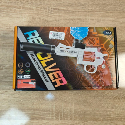 لعبة مسدس ريفولفر كهربائي | Revolver Electric Pistol Toy