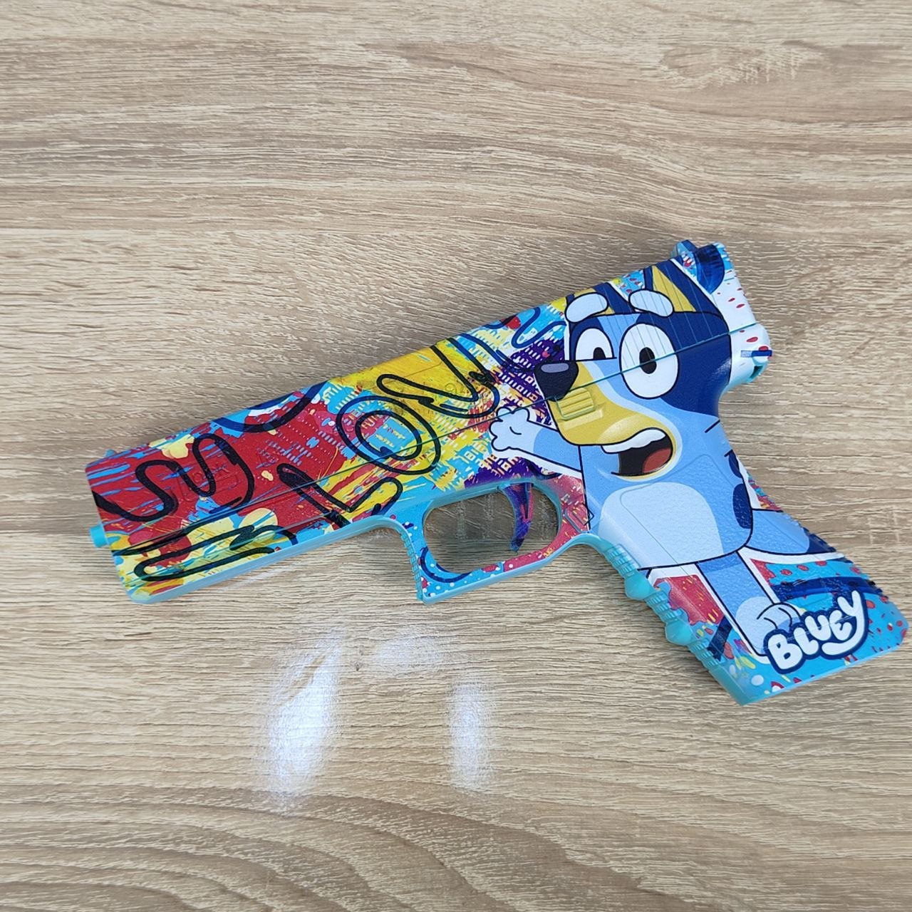 مسدس فقاعات بلوي للأطفال | Bluey Bubble Gun 🫧🎉
