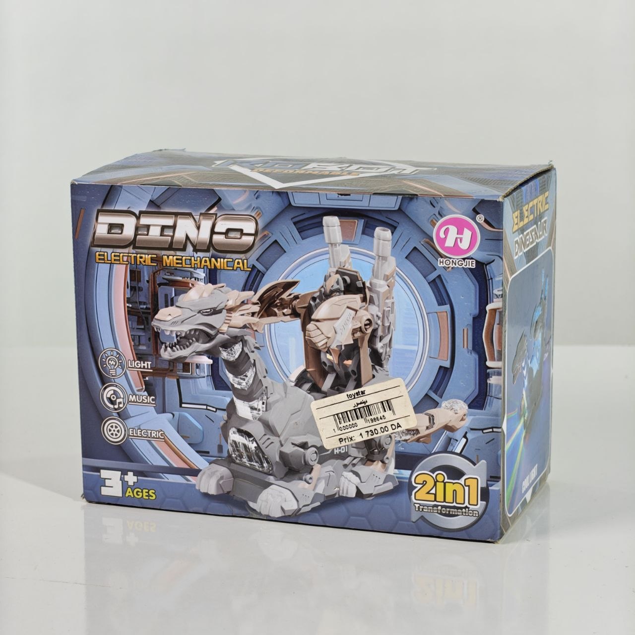 روبوت ديناصور متحول 2 في 1 Dinosaur Robot Junfa Toys