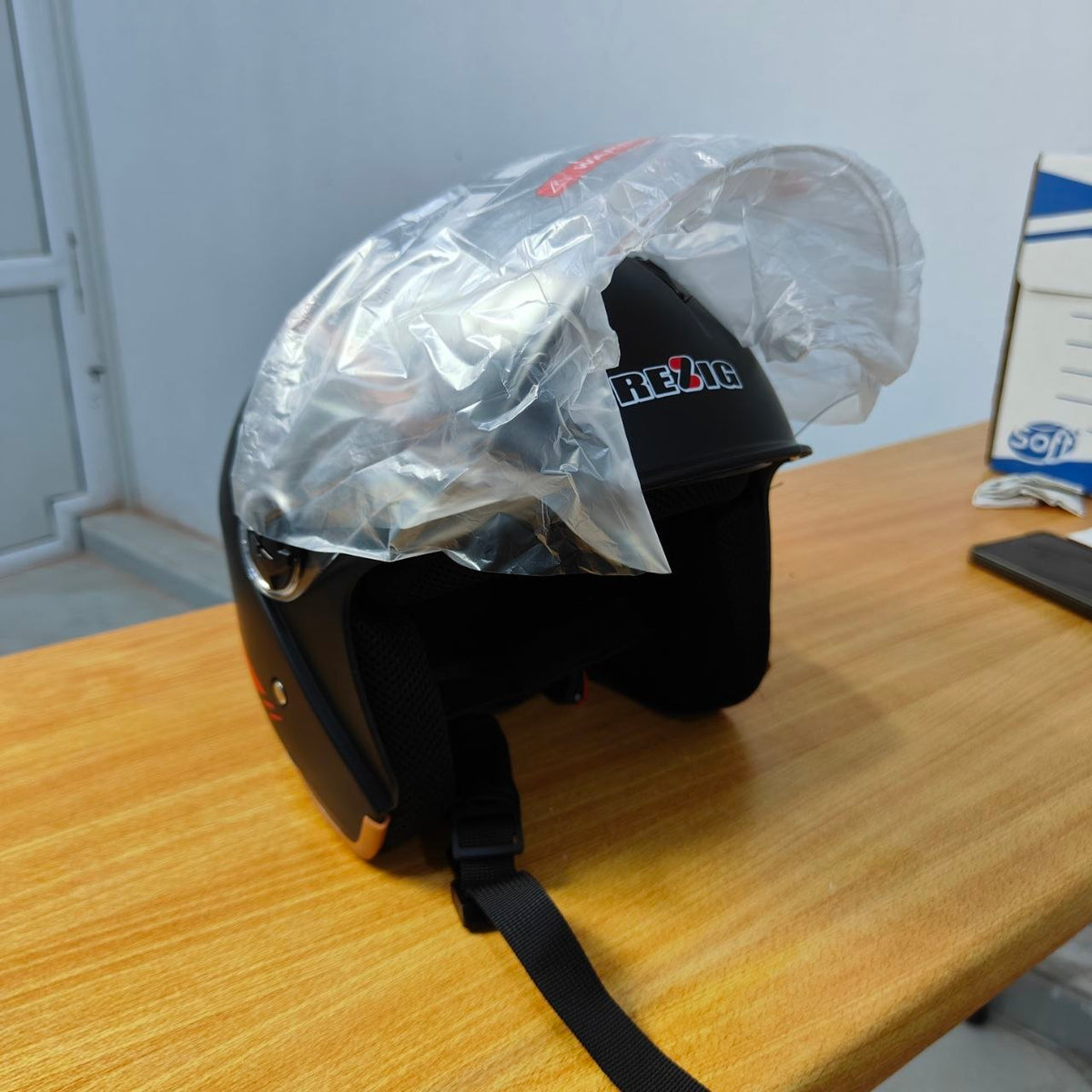 خوذة دراجة نارية REZIG نصف وجه | REZIG Open Face Helmet